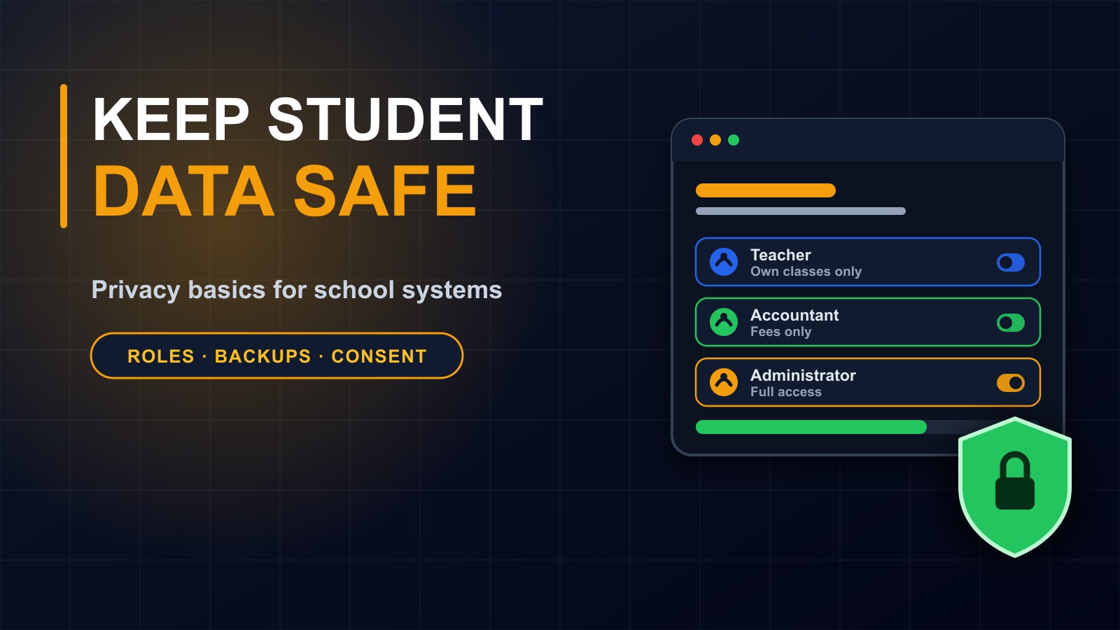 Keeping Student Data Safe: Privacy Basics for School Management Systems