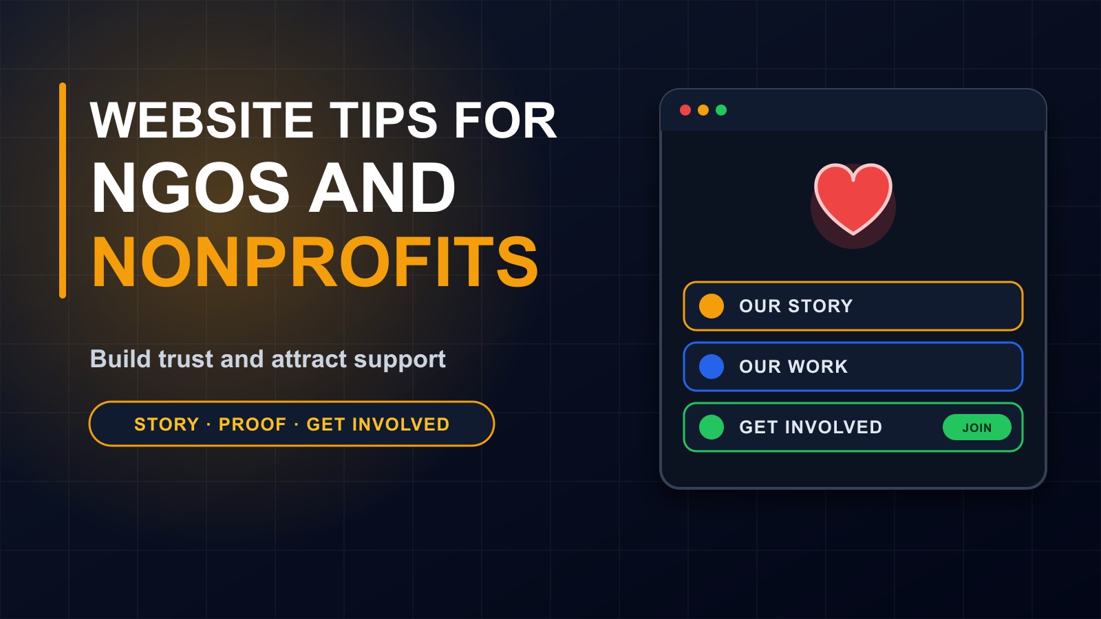 Website Tips for NGOs and Nonprofits: Build Trust and Attract Support