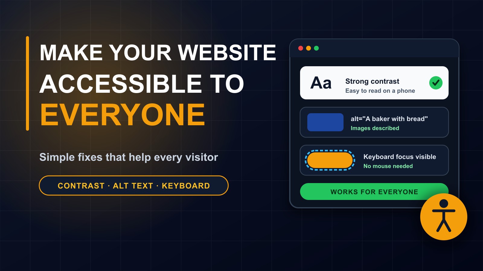 Website Accessibility: How to Make Your Site Usable for Everyone
